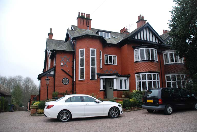 Development of existing semi-detached property into 11 apartments