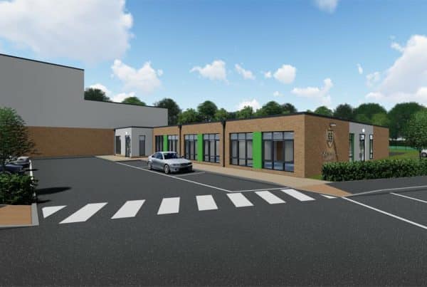 Modular Teaching Block to College to provide additional classrooms