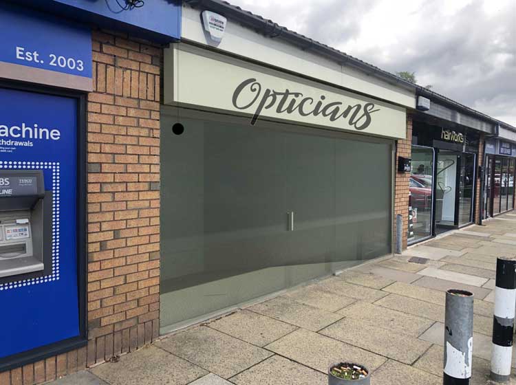 Change of Use from Hot Food Takeaway to Optometrists