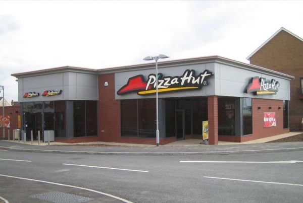 Creation of new Pizza Hut restaurant, with drive through