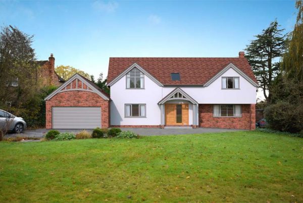 Green belt house extension Raised Roof