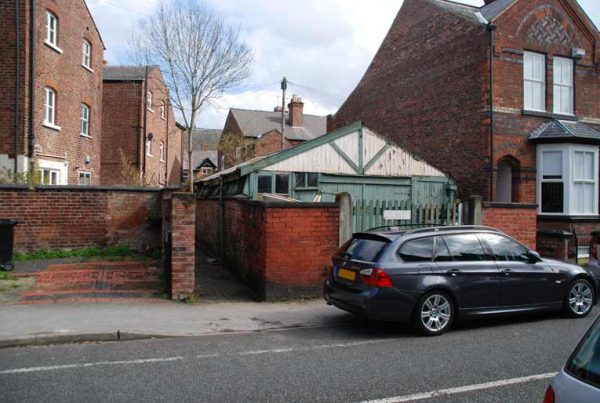 Redevelopment of single storey workshop into contemporary detached office