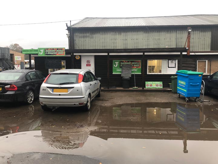 Retrospective change of use to A5 Takeaway