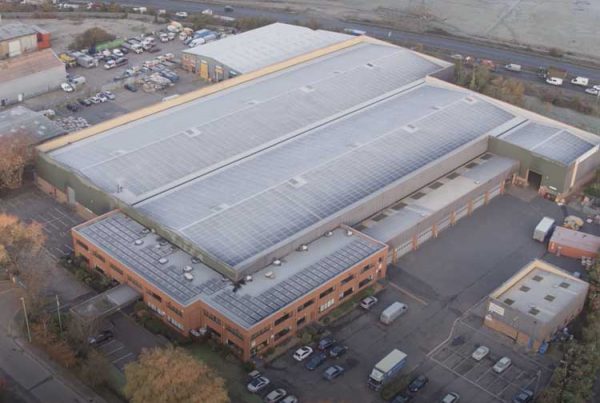 Sub-division of B8 storage building into two separate units, with the creation of additional mezzanine office space