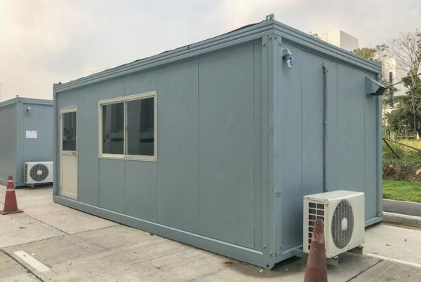 Temporary modular outbuilding to provide additional Office accommodation for an existing Industrial facility