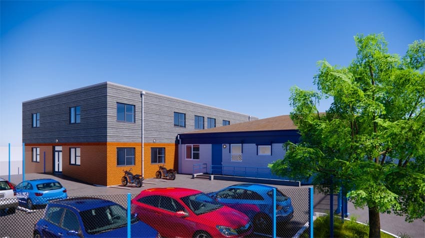 Transforming a Youth Centre into a Modern Pupil Referral Unit